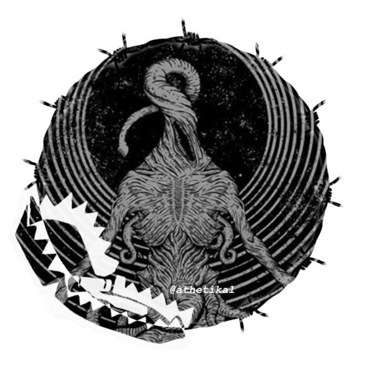 Nyarlathotep icon. art by JAN PIMPING © 2015