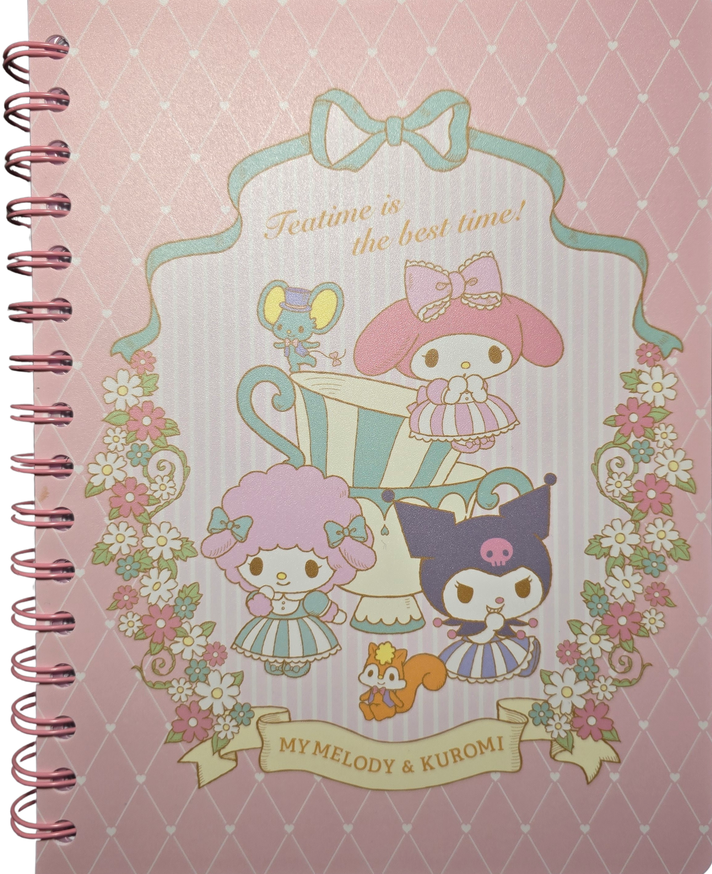 Cover of the notebook